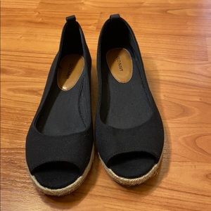 Old Navy Black Espadrilles